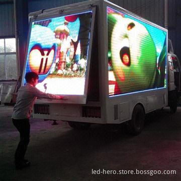 Trailer LED Display, Strong Advertising and Propaganda Effects, Easier to Install and Move